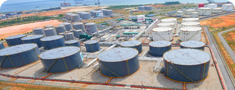 Oil Storage Terminal | TLP Terminal Sdn Bhd | Pelabuhan Johor | Marine Port Terminal | Tanjung Langsat | Johor | Malaysia