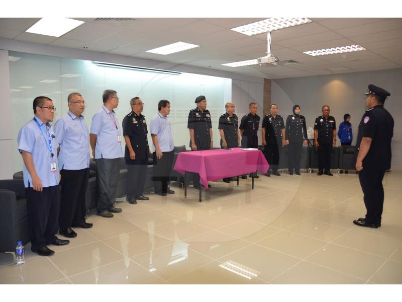 	Auxiliary Police Swearing In Ceremony