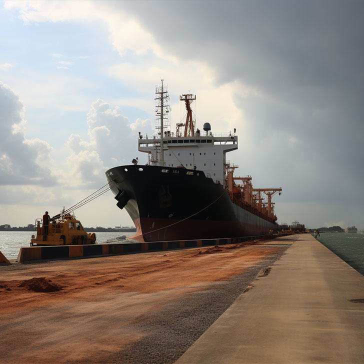 TLP Terminal Johor Port - Jetty Ship