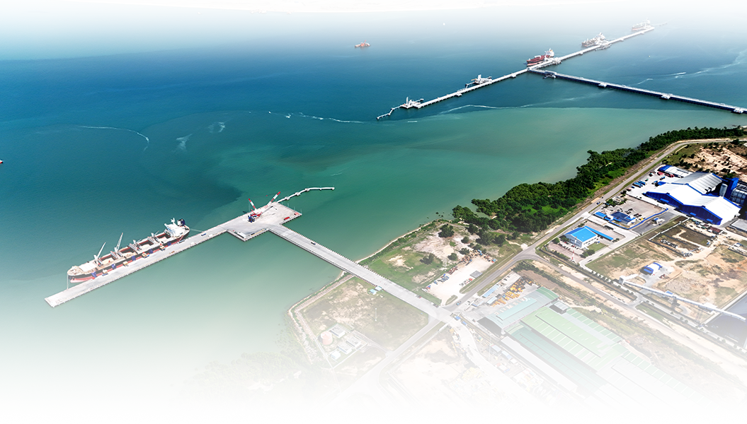 TLPT bulk and liquid jetty TLP Terminal - Johor Port
